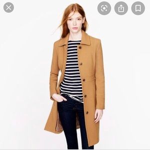 J. Crew Classic Lady Day Coat - Size 2